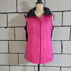 3/$40 SALE Columbia Women's Pink Quilted Vest Sz L